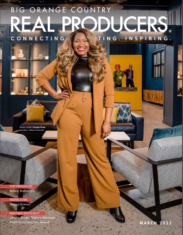 Thriving through it. Building a business while fighting for my life. Cover story, March 2023.